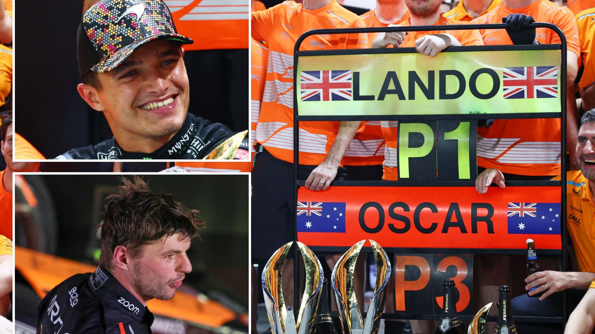 Lando Norris finally breaks opening lap curse to keep slim hopes of pipping Max Verstappen to F1 world title alive