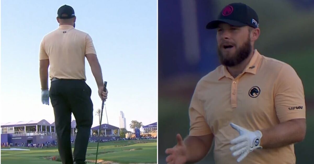 LIV Golf star Tyrrell Hatton goes on incredible rant in middle of fairway