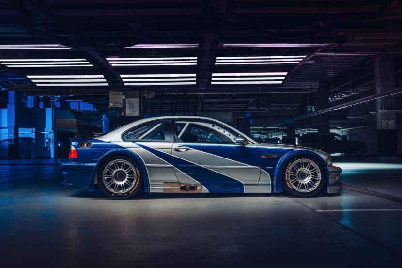 M3 GTR NFS Most Wanted Arrives At The BMW Welt