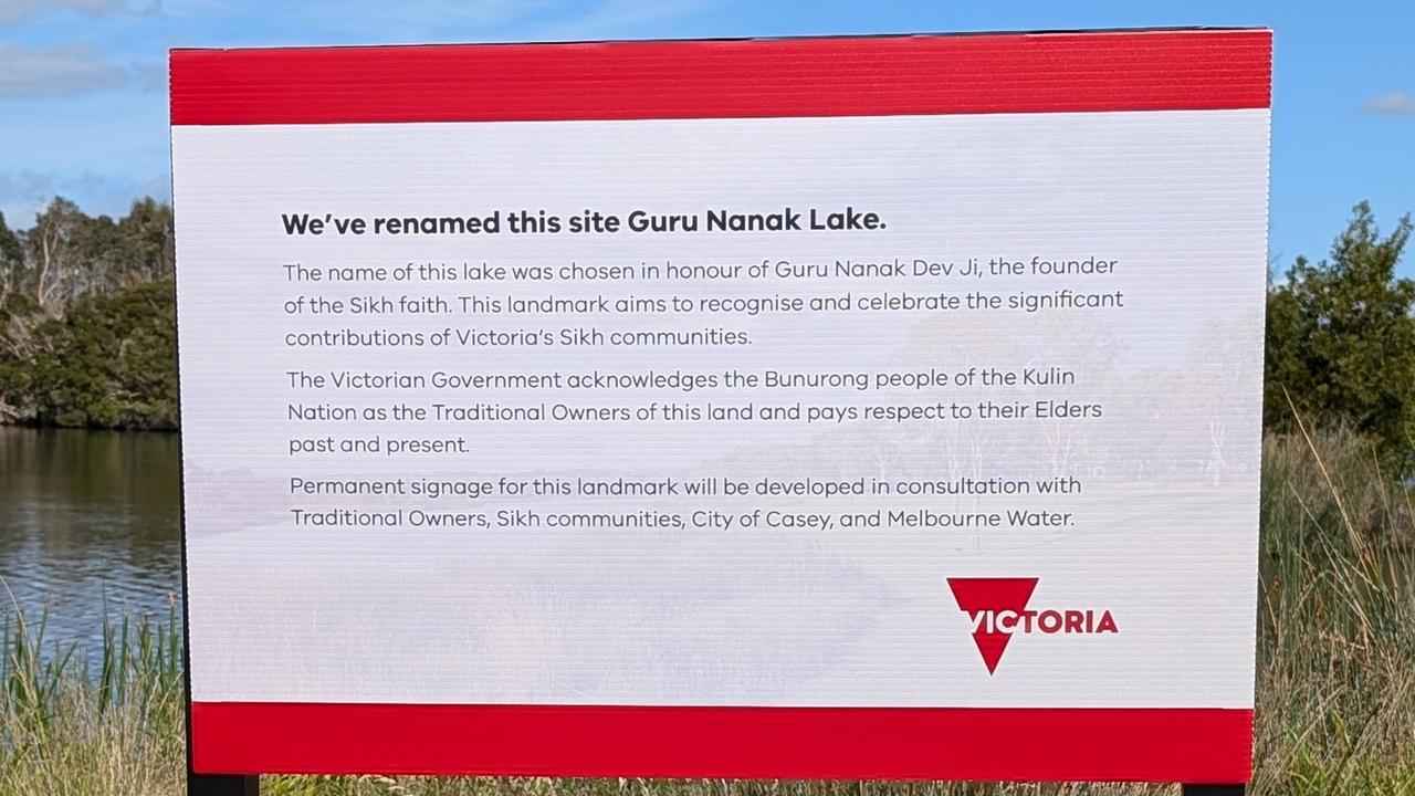 Major twist after lake renaming controversy