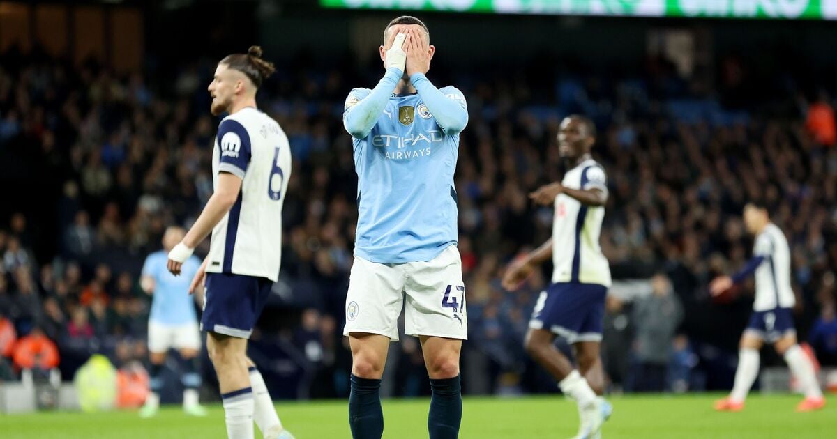 Man City player ratings vs Tottenham as two get 3/10 and Foden dire in heavy loss