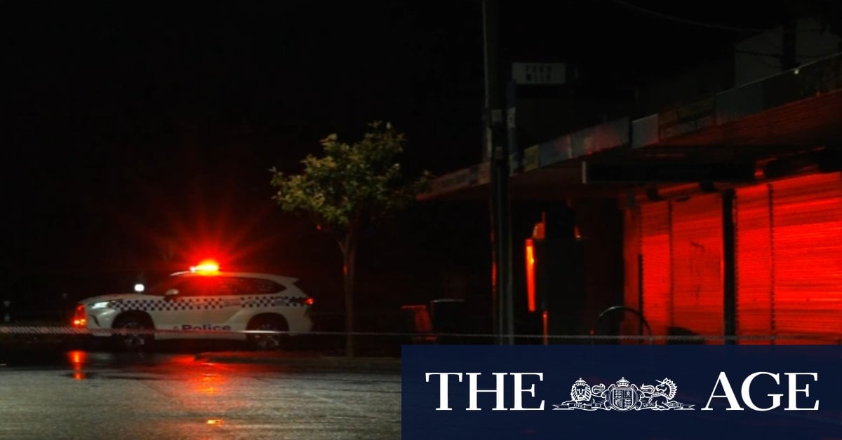 Man shot in Geelong