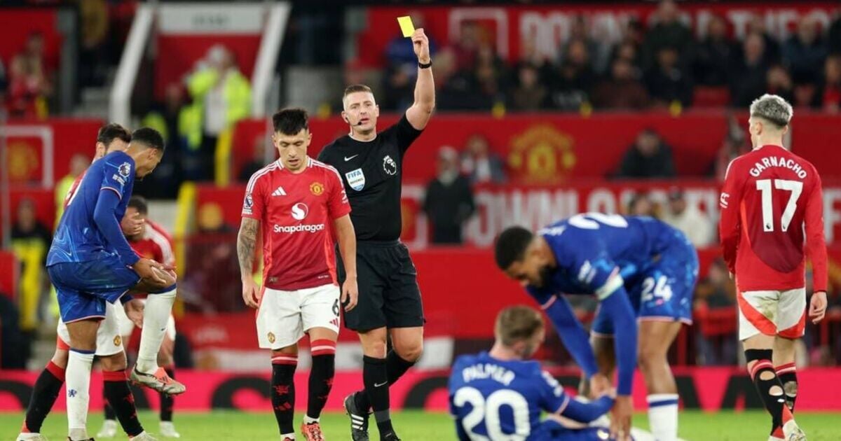 Man Utd star Lisandro Martinez breaks silence after foul on Chelsea's Cole Palmer