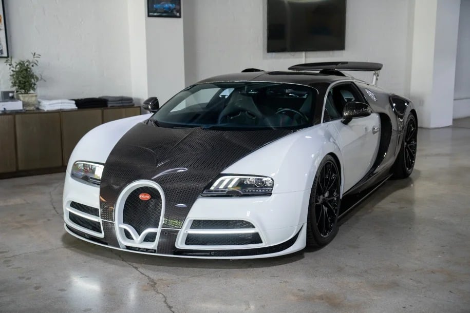 MANSORY Exposed Carbon Fiber 2008 Bugatti Veyron For Sale