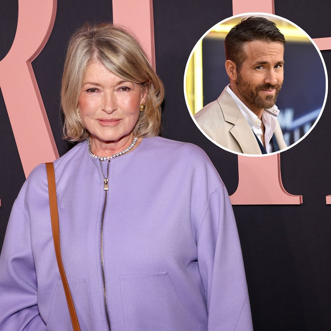  Martha Stewart Says Neighbor Ryan Reynolds Is "Not So Funny" IRL 