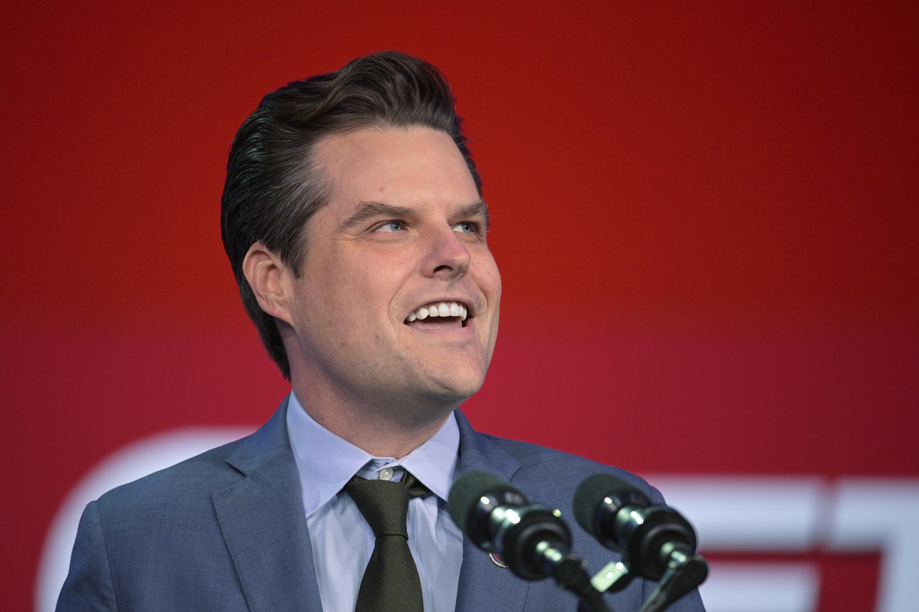 Matt Gaetz once faced a sex trafficking investigation by the Justice Department he could now lead