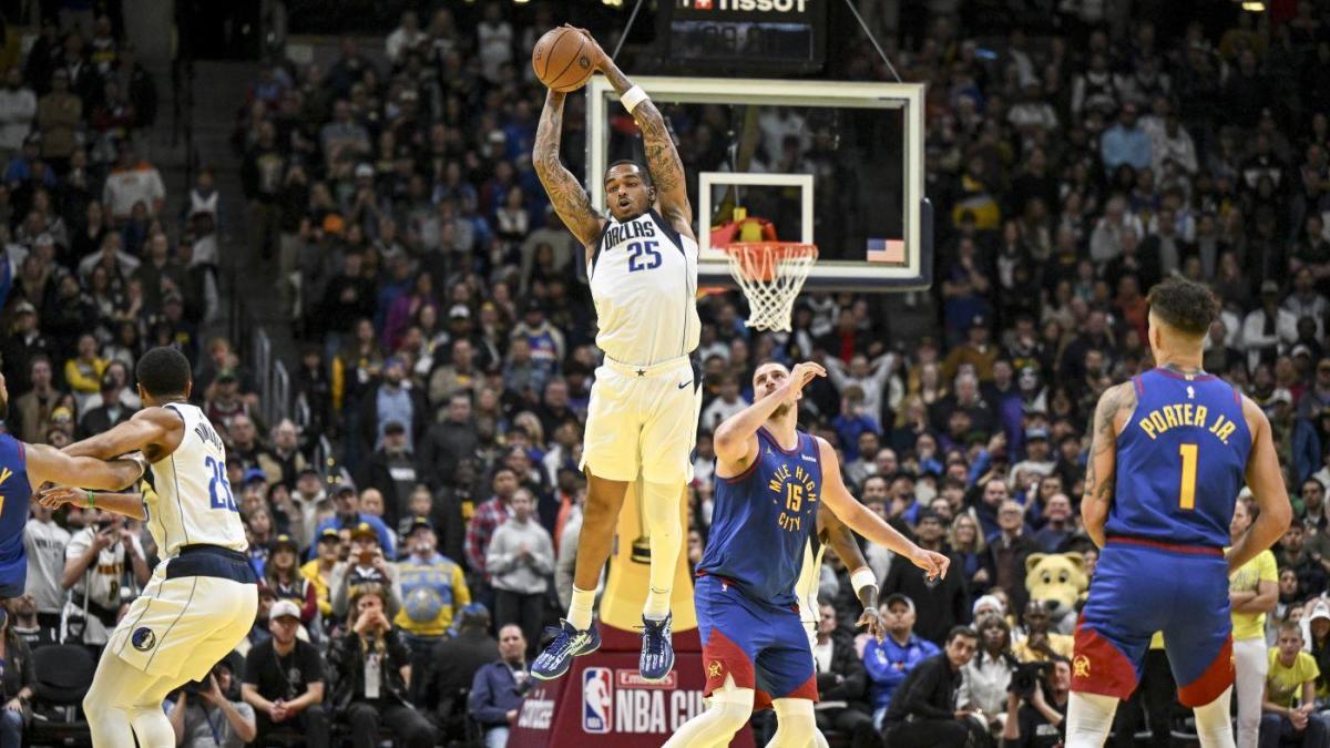  Mavericks' P.J. Washington plays clutch hero with Luka Doncic out, Kyrie Irving silent in win vs. Nuggets 