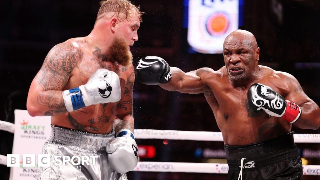 Mike Tyson vs Jake Paul: 'Looked like trash' - boxing world critical of Tyson-Paul fight