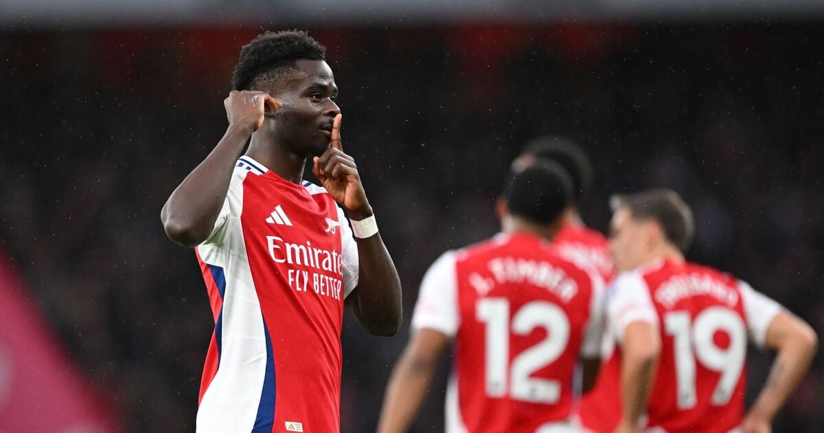 Mikel Arteta gets feisty over Bukayo Saka after Arsenal win over Nottingham Forest