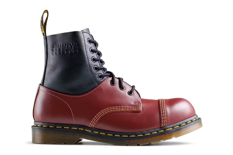 MM6 Maison Margiela Drops Dual Toned and Hybrid Dr. Martens