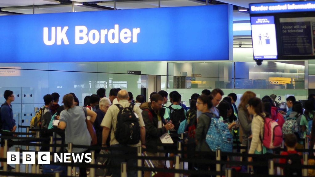 Net migration hit record 906,000 last year, revised figures show