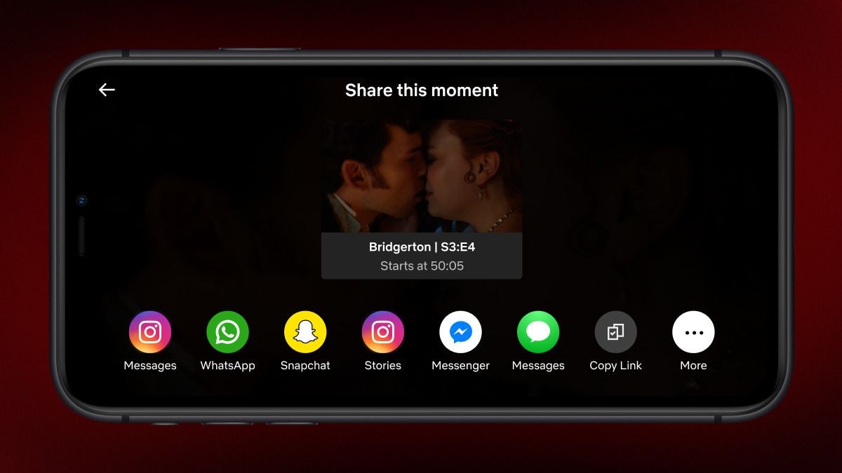 Netflix Rolls Out Moments Feature for Mobile That Lets Users Save and Share Scenes from Films, Shows