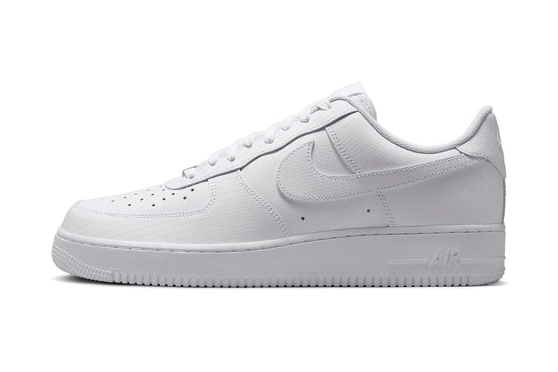 Nike Presents the Air Force 1 Low in "White Carbon Fiber"