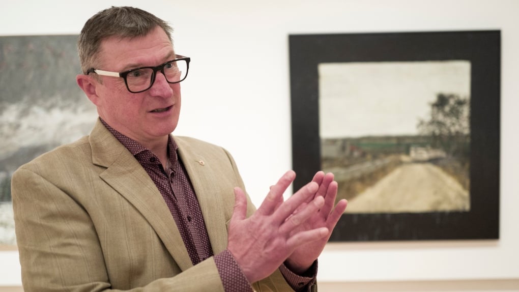 'No happy paintings': Dozens of art works by Canadian war artist at Calgary exhibit