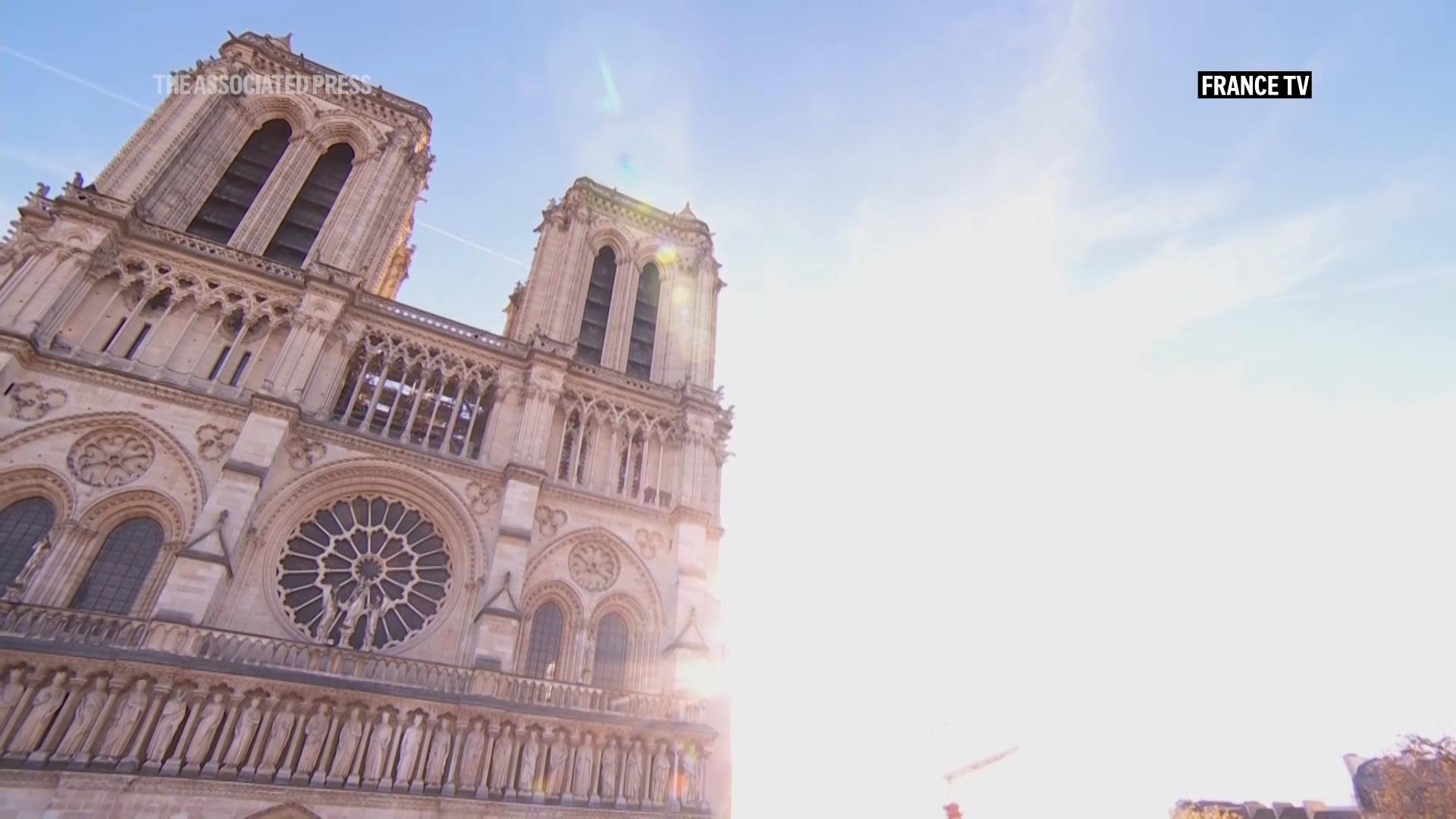 Notre Dame Cathedral unveils its new interior 5 years after devastating fire