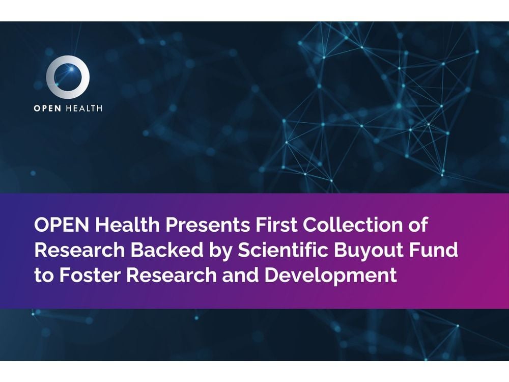 OPEN Health Presents First Collection of Research Backed by Scientific Buyout Fund to Foster Research and Development