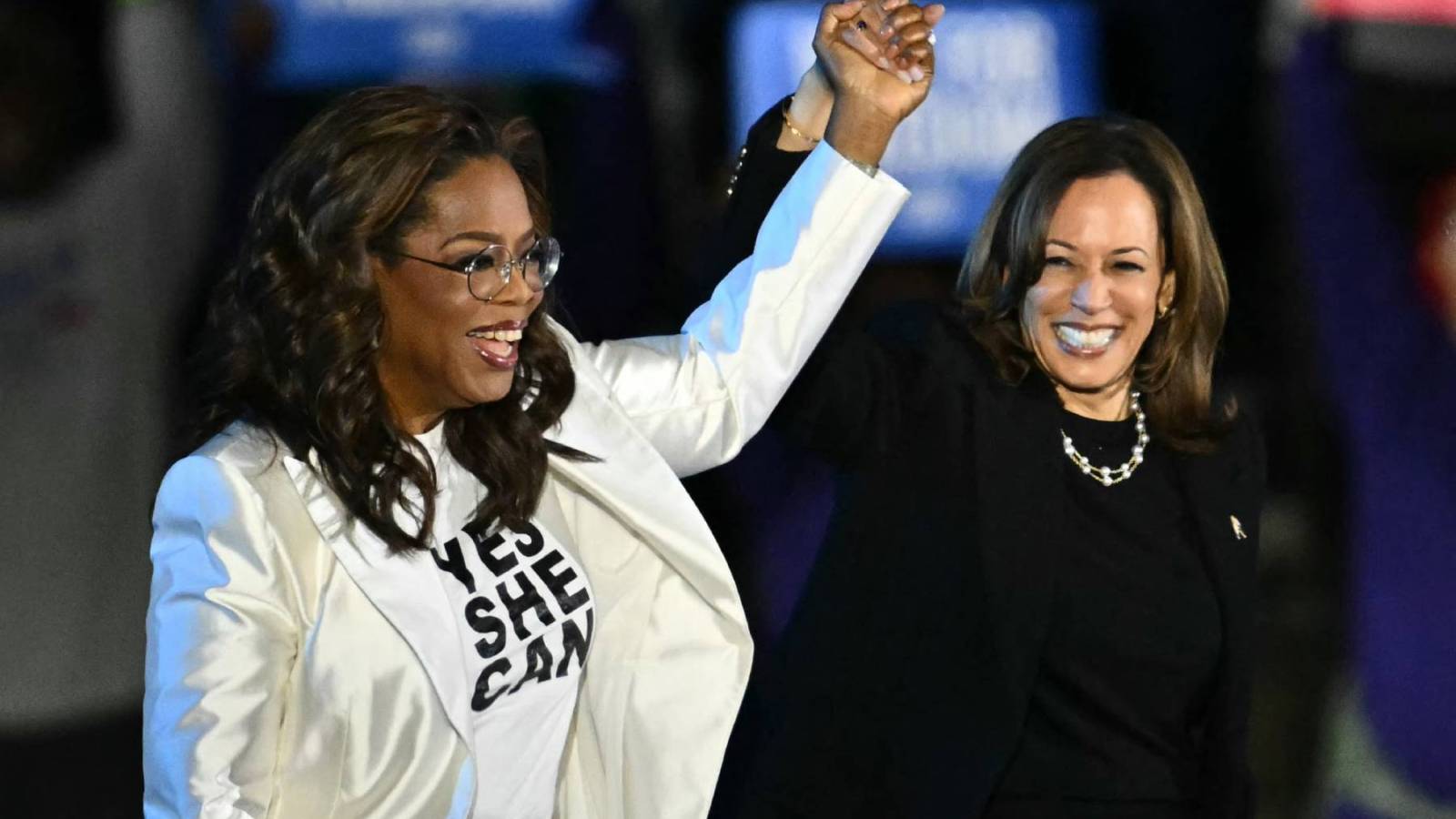 Oprah, Lady Gaga, Katy Perry Join Kamala Harris on Star-Powered Election Eve