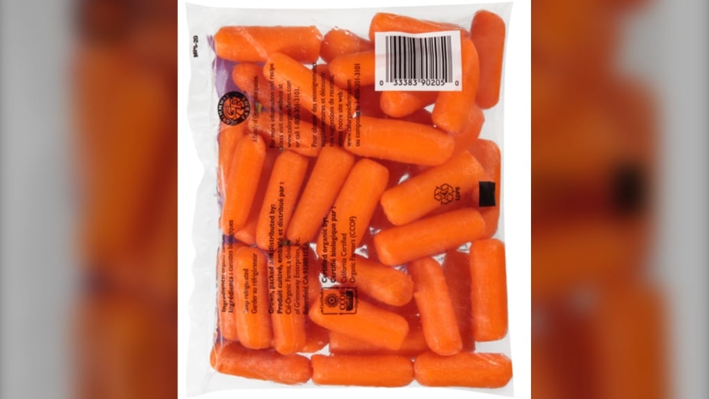 Organic carrots recalled in Canada due to E. coli