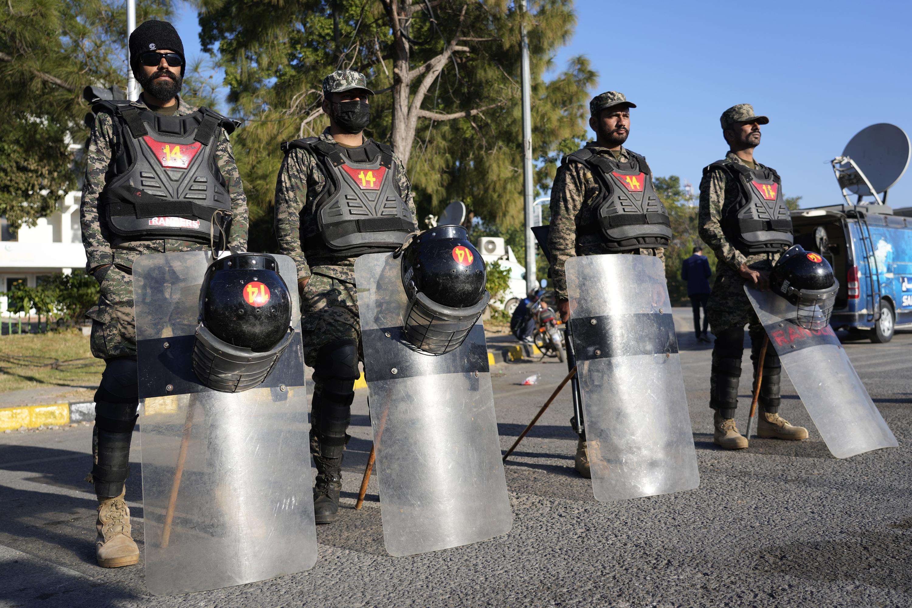 Pakistan ends lockdown of its capital after Imran Khan supporters are dispersed by police