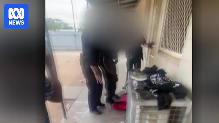 Police complaint made after video shows man being shoved and dragged by officer near Port Augusta