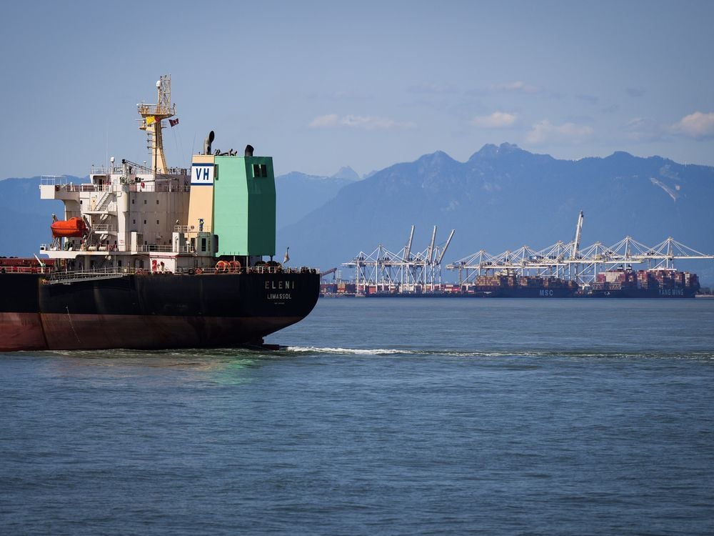 Pro-Palestinian protesters block Metro Vancouver container port