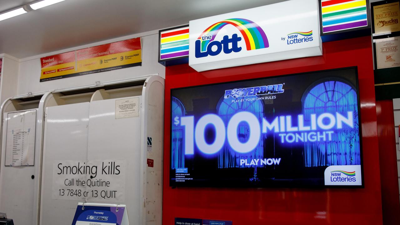 Punters set for $100m Powerball draw