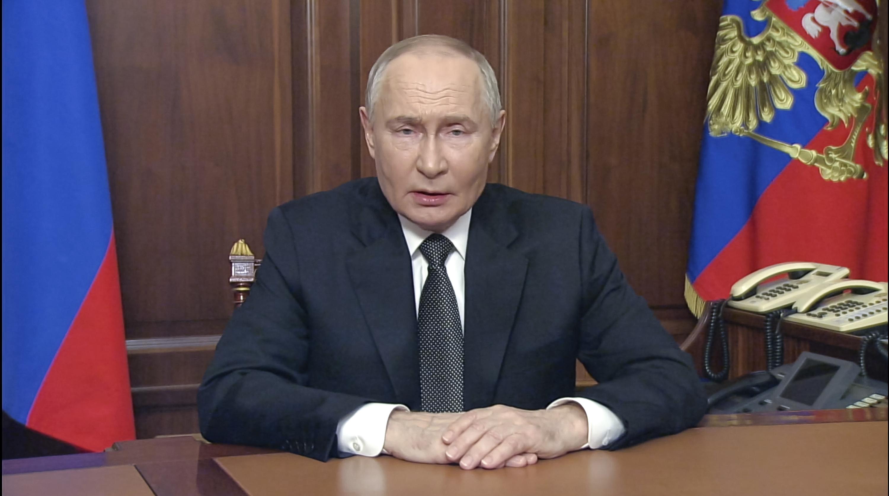 Putin touts Russia's new missile and delivers a menacing warning to NATO