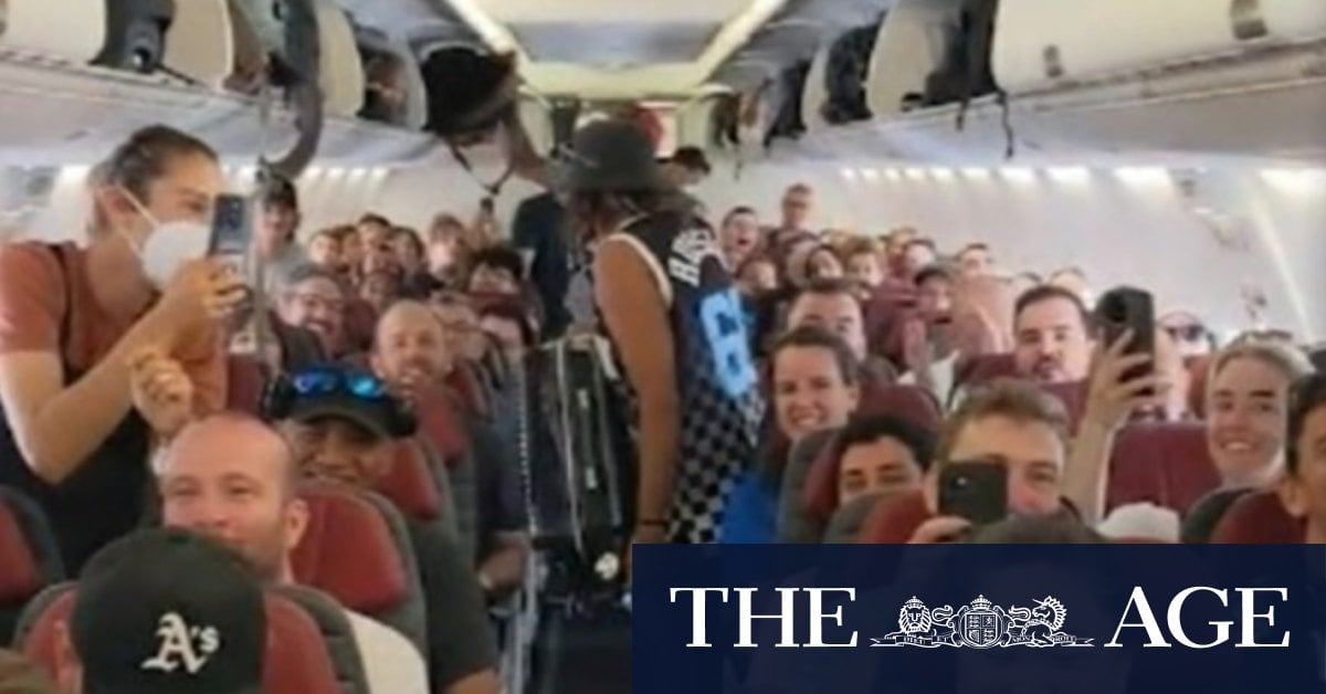 Python gives passengers a fright on flight to Perth