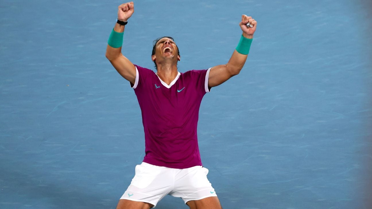 Ranking every single one of Rafael Nadal's 22 Grand Slam tennis titles