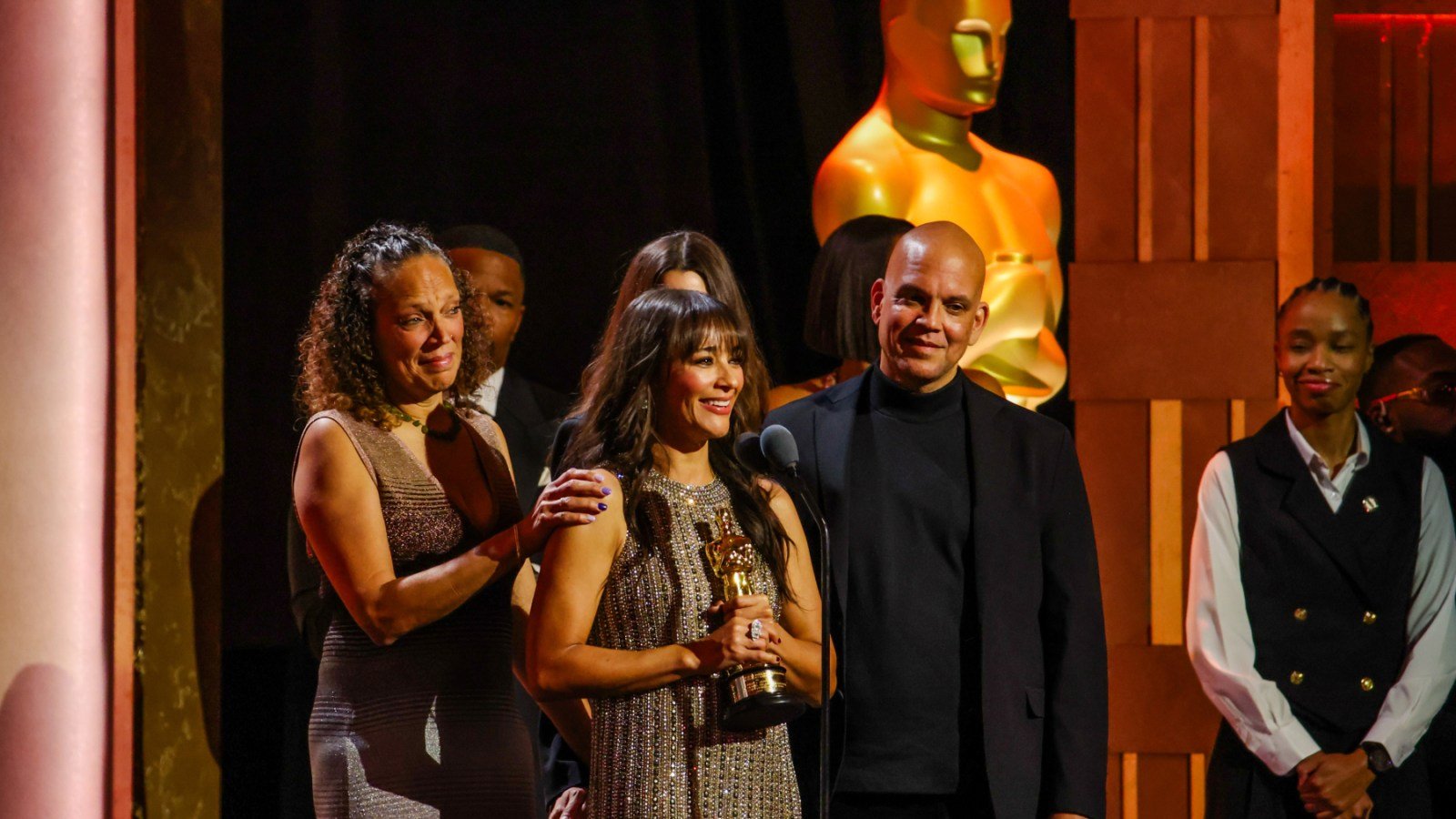 Rashida Jones Reads From the Speech Quincy Jones Wrote for His Honorary Oscar