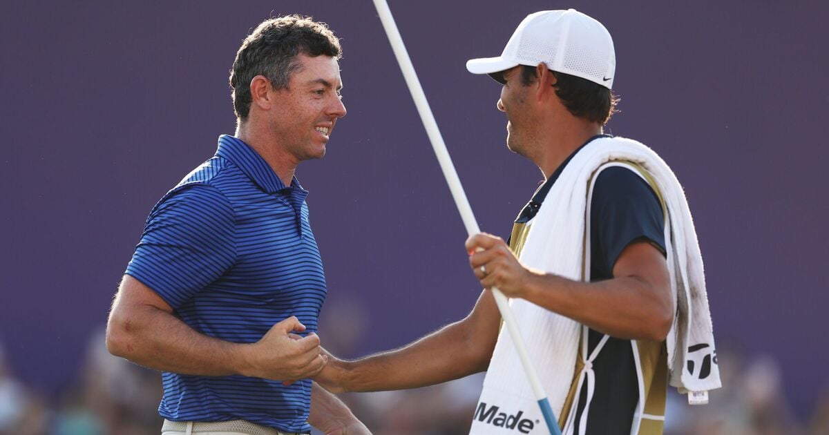 Rory McIlroy defends own caddie who gets 'fair share of stick' after Dubai win