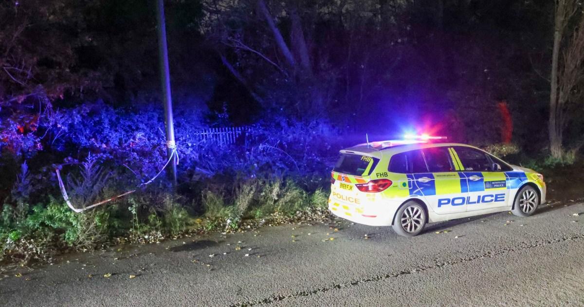 Severed arm and leg found hidden in bushes near prison