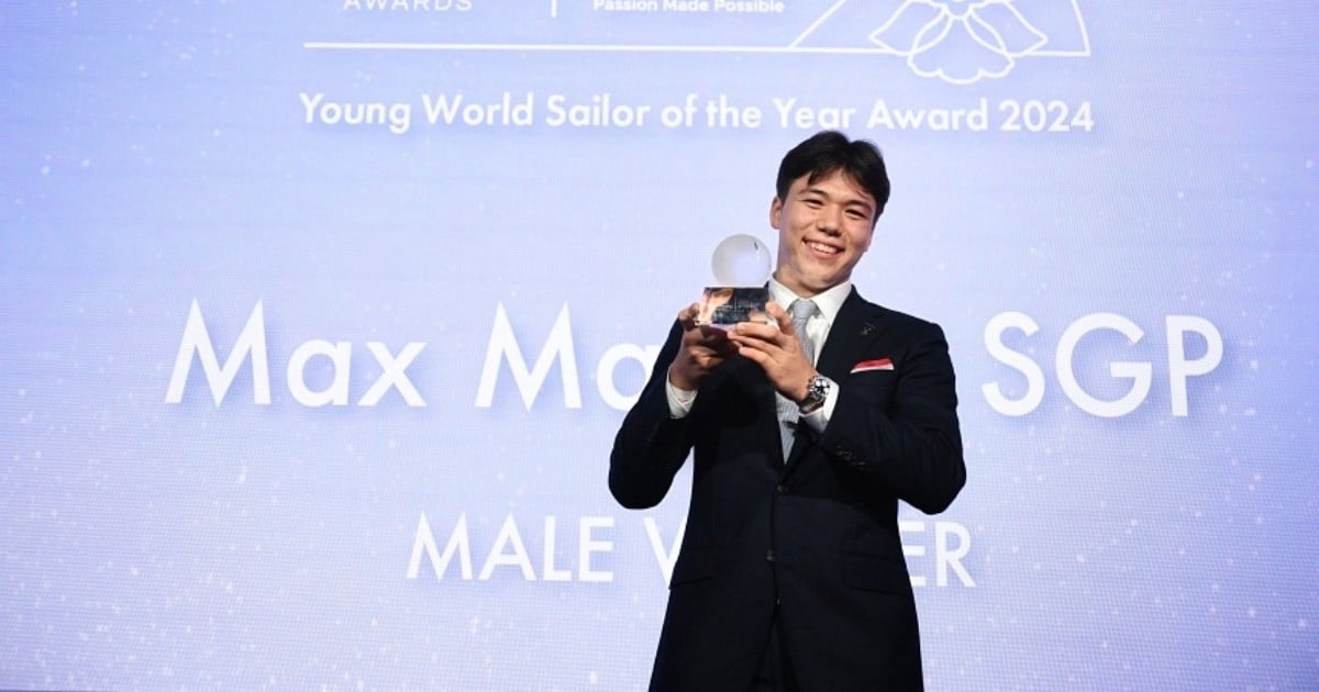 Singapore's Max Maeder to serve up curry puffs after winning World Sailing award