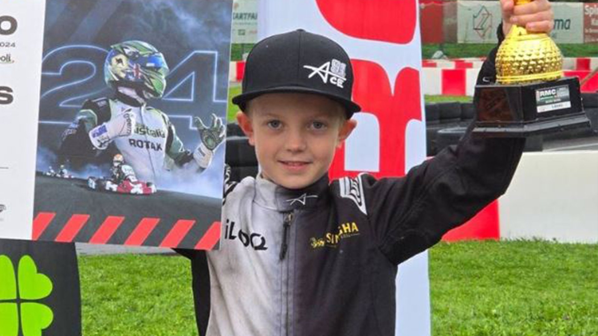 Son, 9, of Lewis Hamilton rival begins following in the footsteps of famous F1 dad