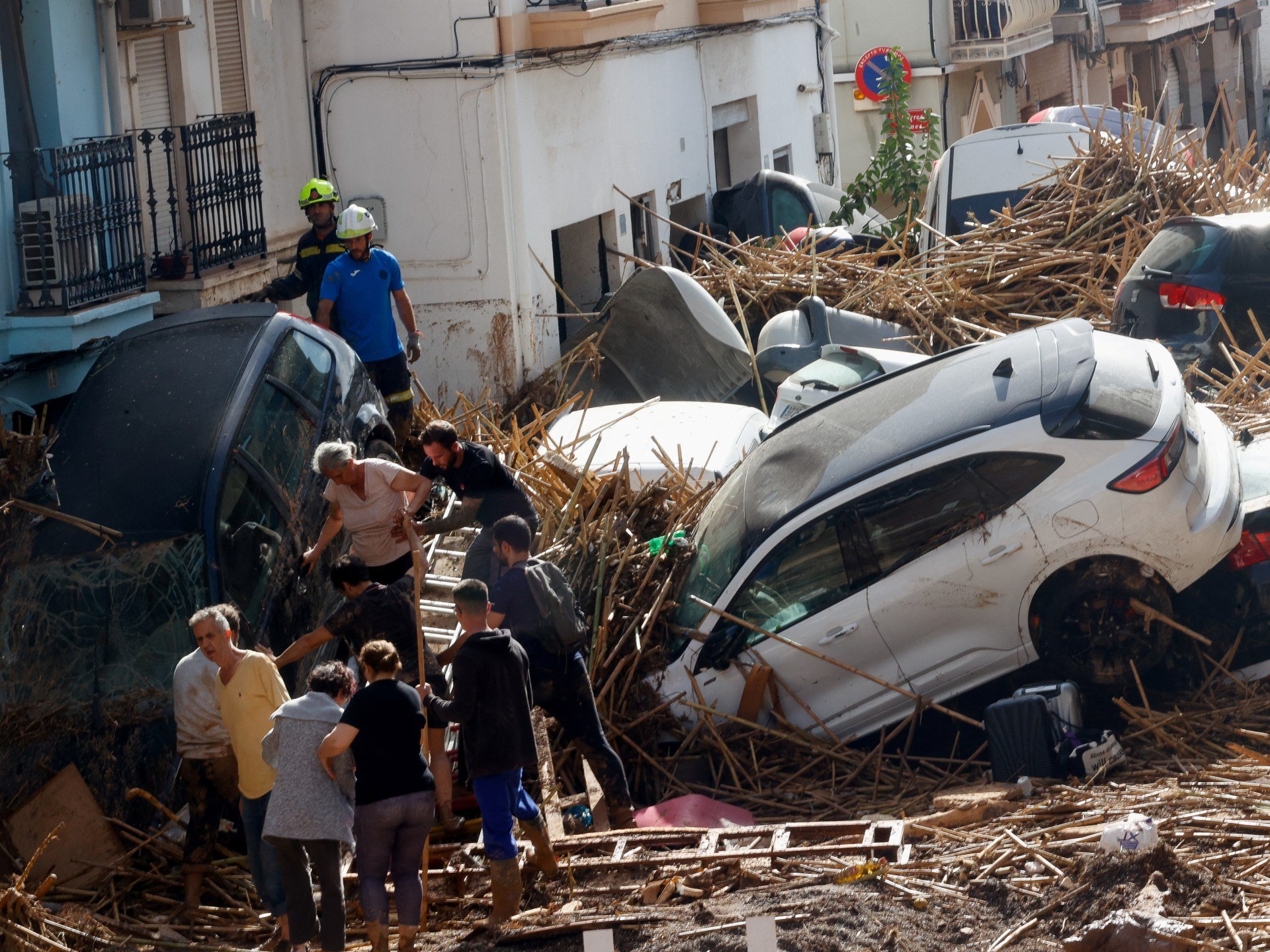 Spain floods death toll rises to 158 as rescuers search for survivors