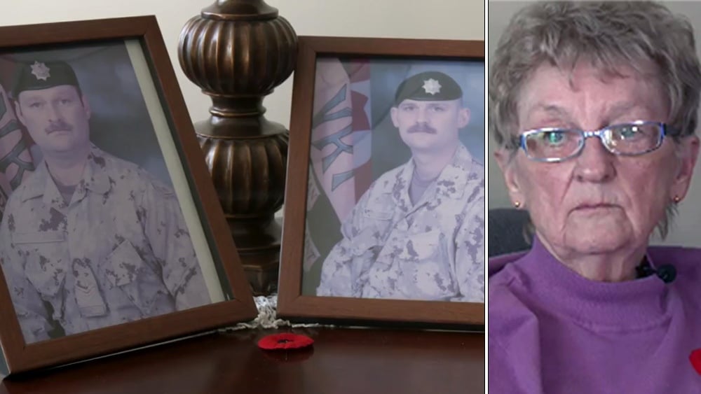 'Stand by your sons, daughters': New Brunswick woman named national Silver Cross Mother