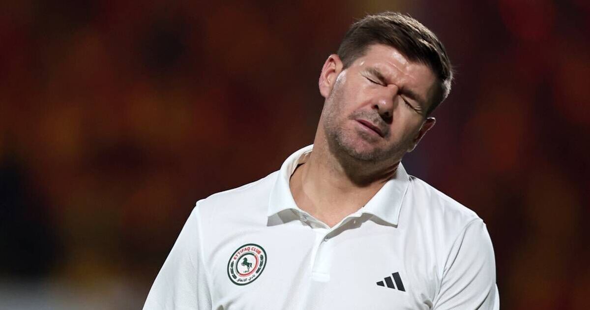 Steven Gerrard 'embarrassed' by Al Ettifaq struggles with boss at risk of sack