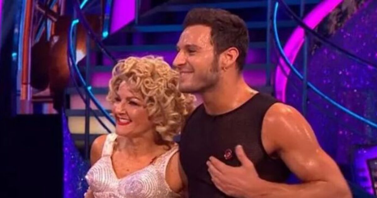 Strictly fans left distracted by 'obscene' part in Sarah Hadland and Vito Coppola dance