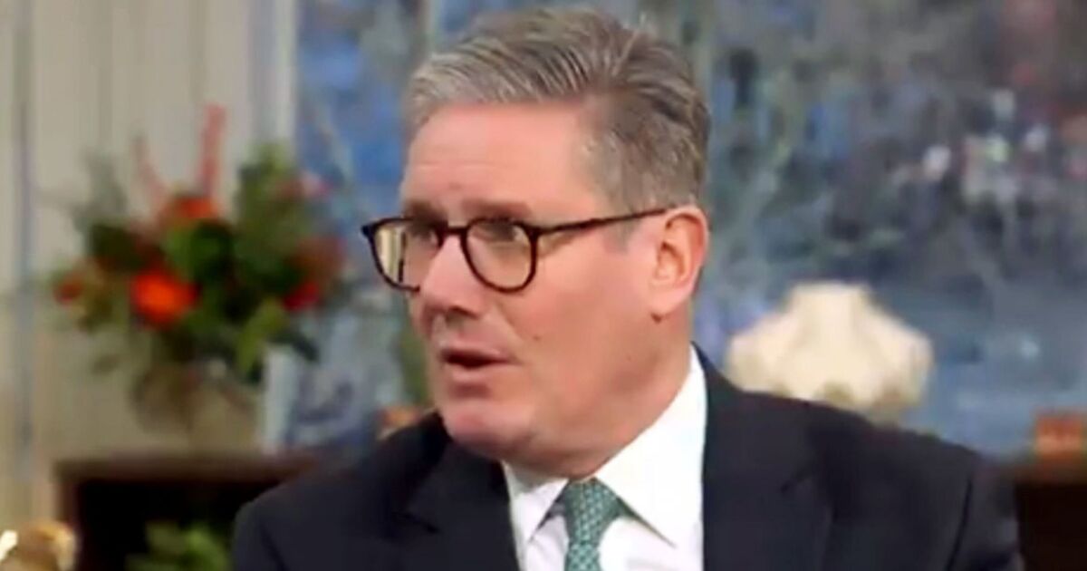 Stuttering Keir Starmer 'out of his depth' as This Morning interview mocked by viewers