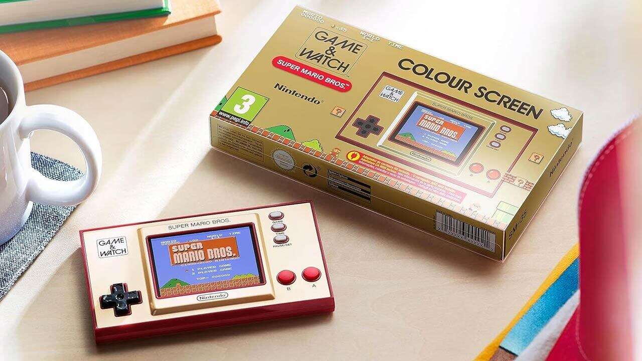 Super Mario Game & Watch Restocked And Discounted To Only $38