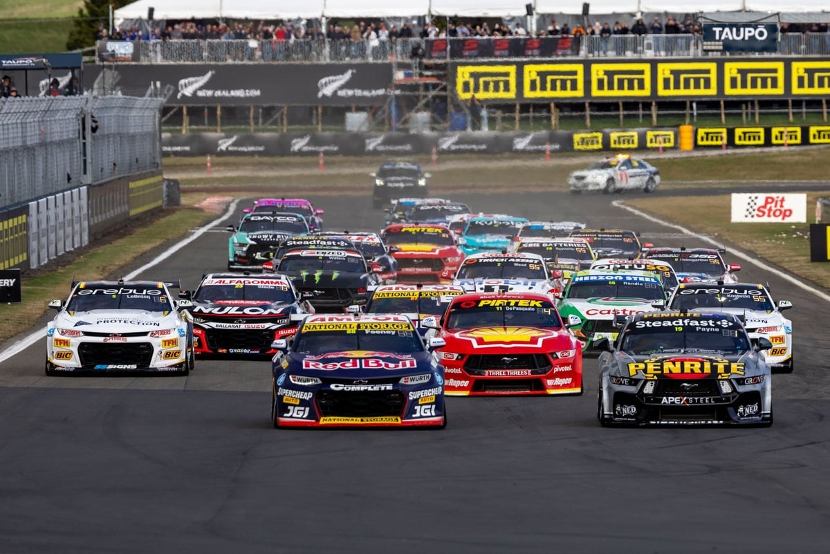 Supercars reveals expanded 13-round 2025 calendar