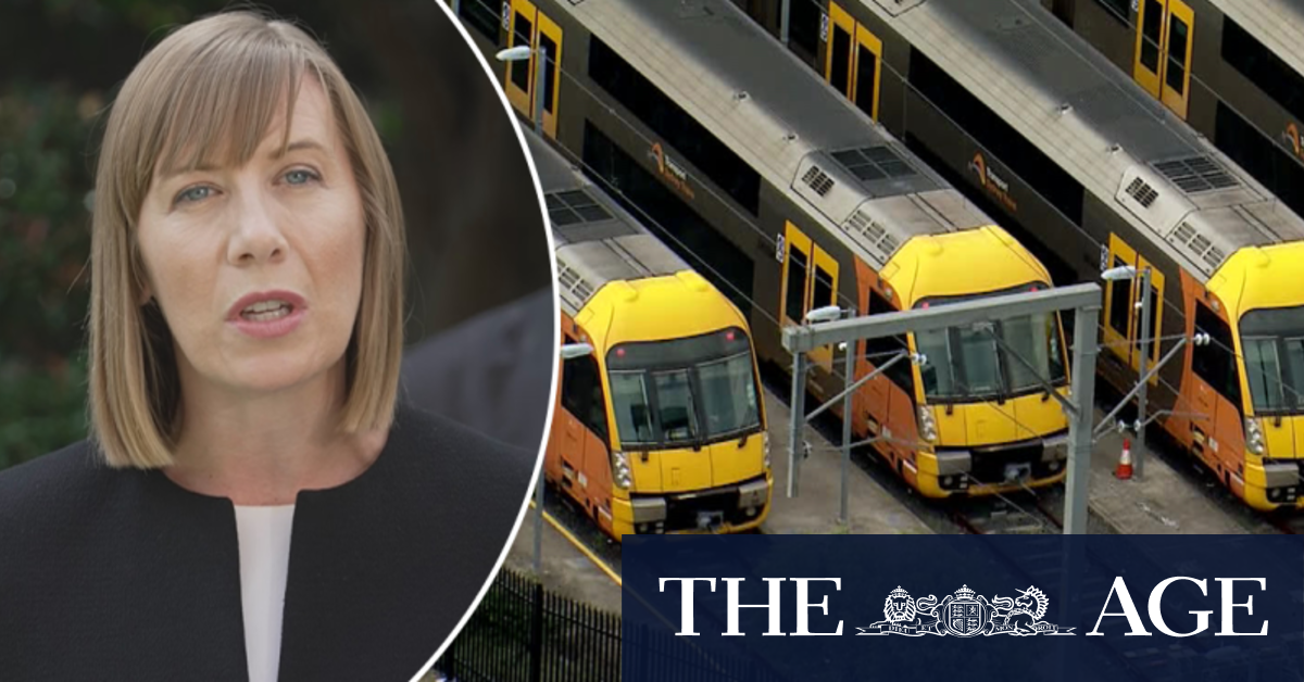 Sydney train services could be cancelled for days, NSW transport minister warns