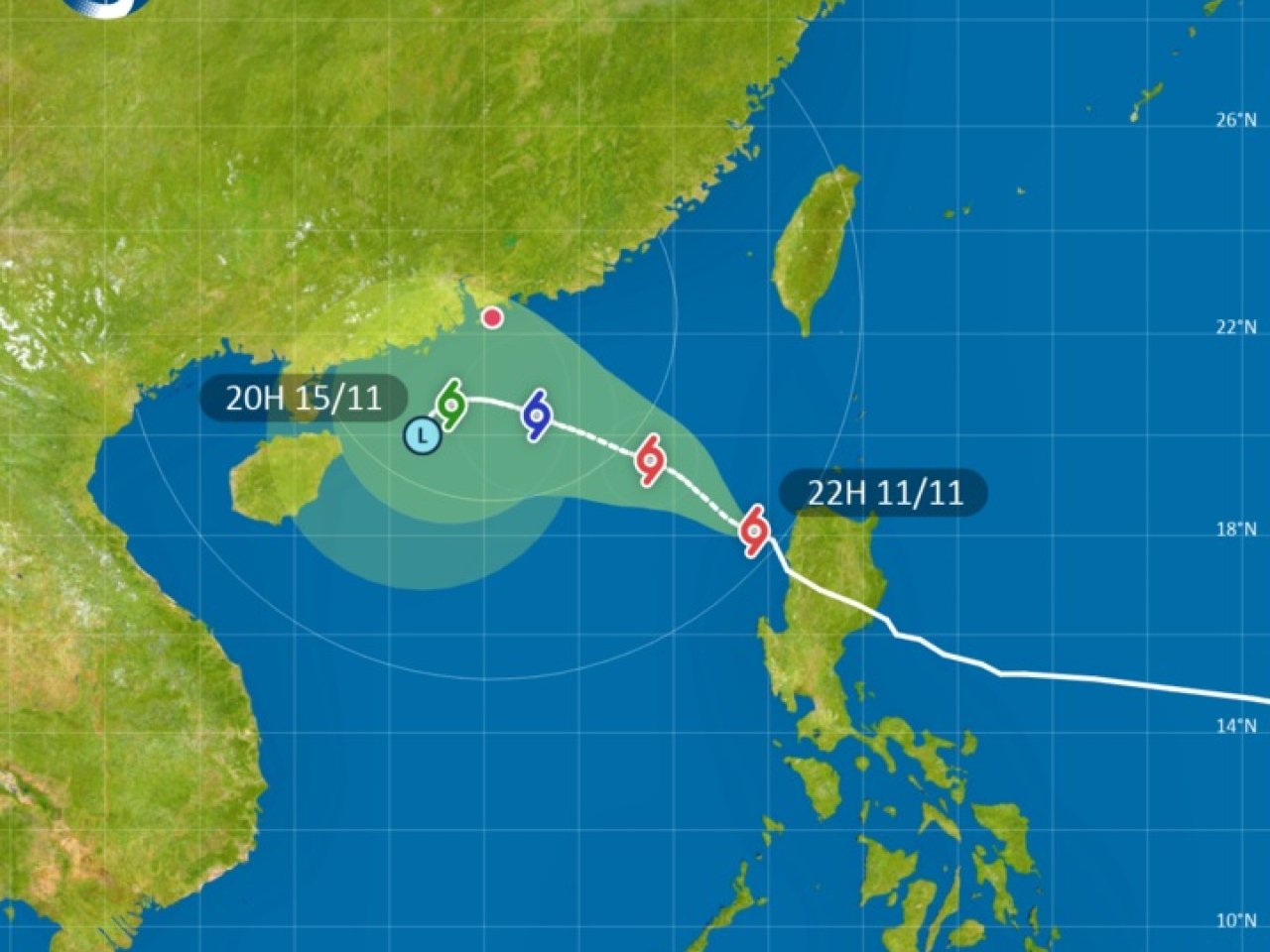 T1 to stay until at least Tuesday noon: HKO