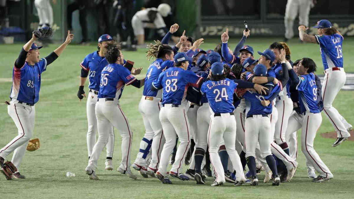 Taiwan celebrates historic win at world baseball championship