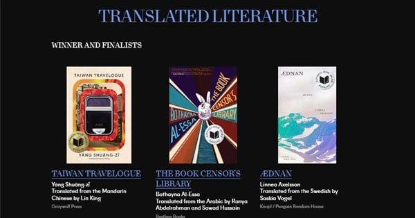 'Taiwan Travelogue' wins U.S. National Book Award for Translated Literature