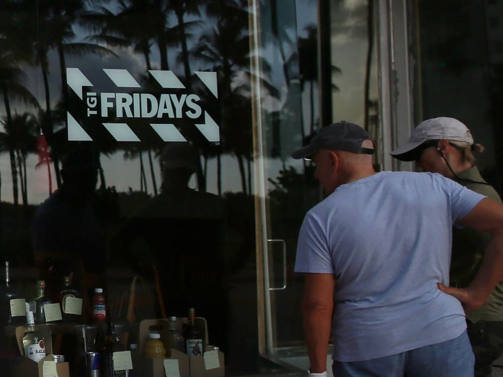 TGI Fridays files for bankruptcy protection as sit-down restaurant struggles continue