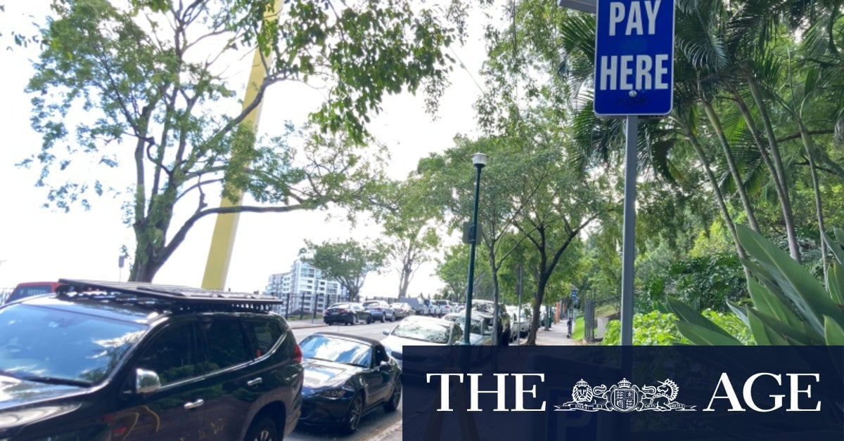 The Brisbane streets where parking meters are busy and spots are rare