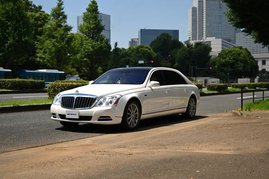 The ONLY Right-Hand Drive Maybach 62S Landaulet In The World Is For Sale