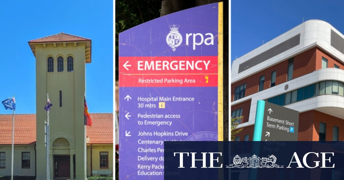 These five Sydney hospitals face staff cuts. Doctors are demanding to know why