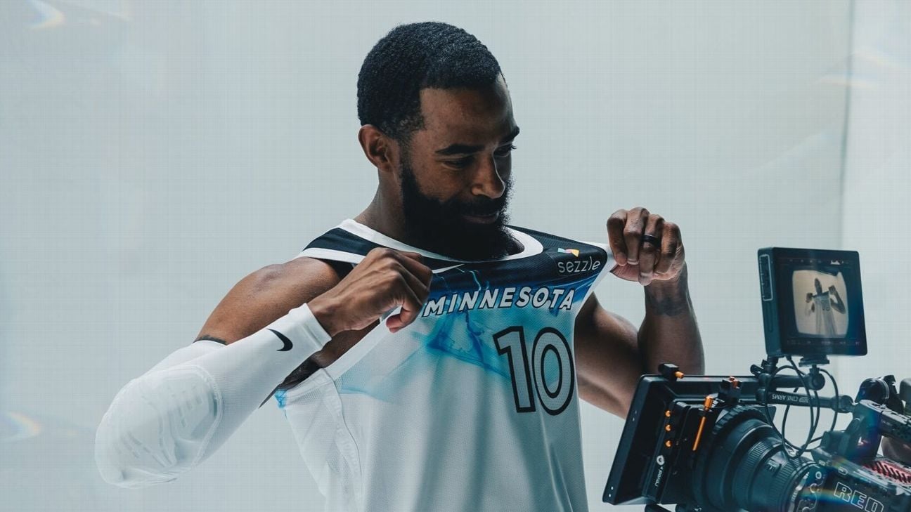 Timberwolves reveal 'ice cold' City Edition uniforms, inspired by Minnesota's winters